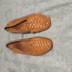 Men's designer soft leather slip on shoes!